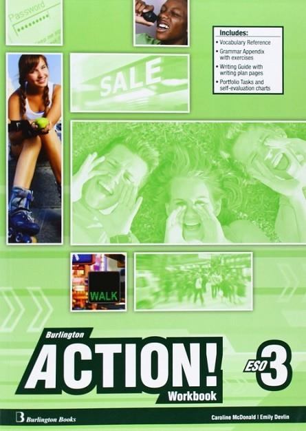 BURLINGTON ACTION ESO 3 WB SPA | 9789963489732 | VV. AA.