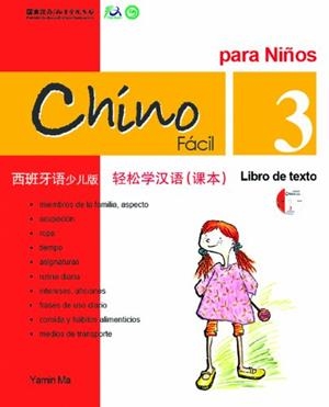 CHINO FACIL PARA NIÑOS 3 LIBRO DE TEXTO (INCLUYE | 9789620429552