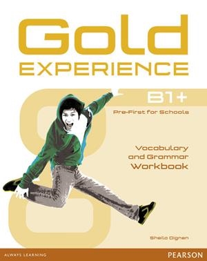 GOLD EXPERIENCE B1+ GRAMMAR+VOCABULARY WB | 9781447913917 | SHEILA DIGNEN