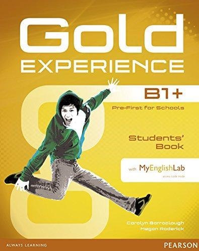 GOLD EXPERIENCE B1+ SB+MULTI-ROM+MYENGLISHLAB | 9781447961956 | CAROLYN BARRACLOUGH