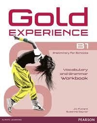 GOLD EXPERIENCE B1 GRAMMAR+VOCABULARY WB | 9781447913931 | JILL FLORENT