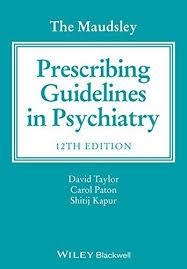 THE MAUDSLEY PRESCRIBING GUIDELINES IN PSYCHIATRY | 9781118754603 | VARIOS AUTORES