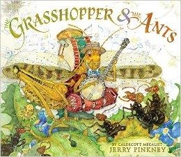 GRASSHOPPER AND THE ANTS | 9780316400817 | JERRY PINKNEY