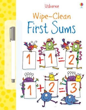 WIPE CLEAN: FIRST SUMS | 9781409551492 | JESSICA GREENWELL