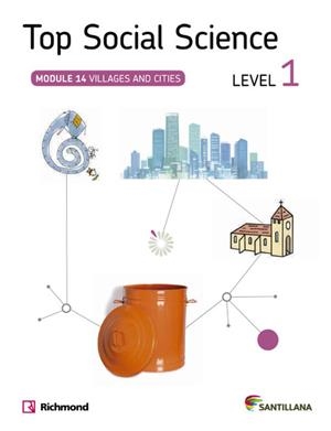 TOP SOC SCIENCE 1 VILLAGES AND CITIES ED14 | 9788468019307 | VARIOS AUTORES