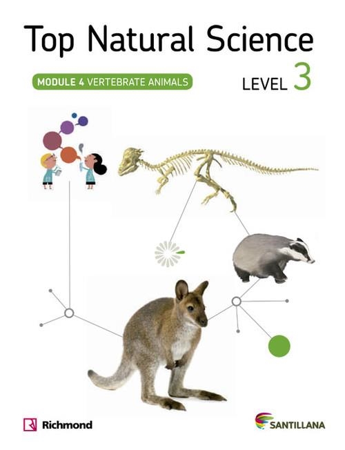 TOP NAT SCIENCE 3 VERTEBRATE ANIM. ED14 | 9788468019901 | VARIOS AUTORES