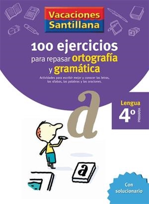 4º VACACIONES ORTOGRAFÍA Y GRAMÁTICA | 9788429407648 | Varios autores