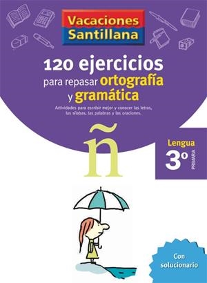 3º VACACIONES ORTOGRAFÍA Y GRAMÁTICA | 9788429407631 | Varios autores
