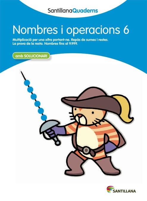 QUAD NOMBRES I OPERACIONS 6 | 9788468013879 | Varios autores