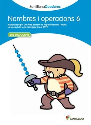 QUAD NOMBRES I OPERACIONS 6 | 9788468013879 | Varios autores