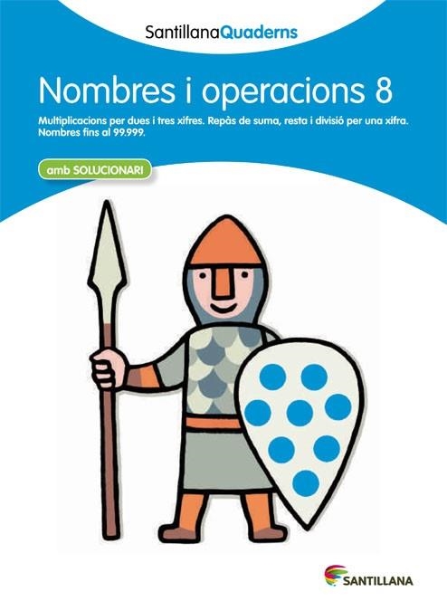 QUAD NOMBRES I OPERACIONS 8 | 9788468013893 | Varios autores