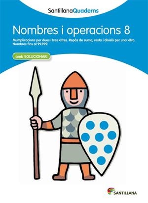 QUAD NOMBRES I OPERACIONS 8 | 9788468013893 | Varios autores