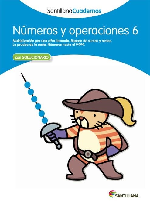 NÚMEROS Y OPERACIONES 6 -CDN | 9788468012322 | Varios autores