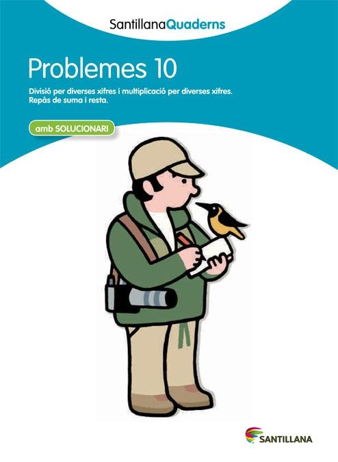 QUAD PROBLEMES DE MATEMÀTIQUES 10 | 9788468014050 | Varios autores