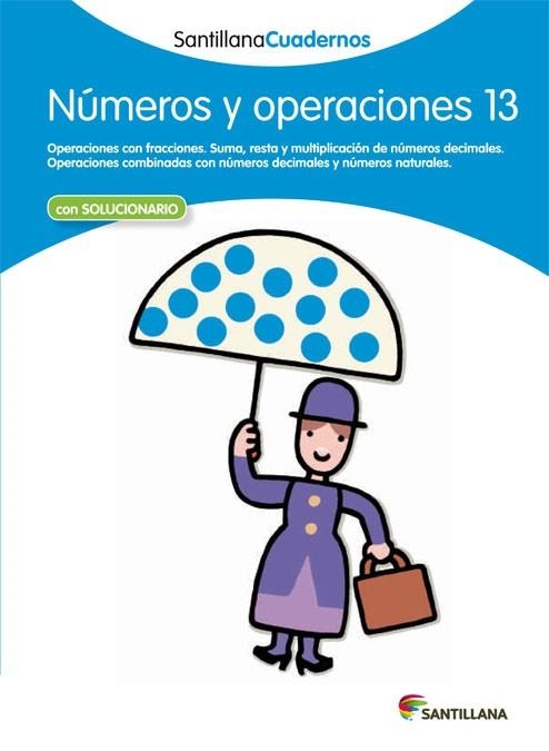 NÚMEROS Y OPERACIONES 13 -CDN | 9788468013022 | Varios autores