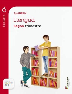 QUADERN LLENGUA 6 PRIMARIA SEGON TRIMESTRE SABER F | 9788498076875 | VARIOS AUTORES
