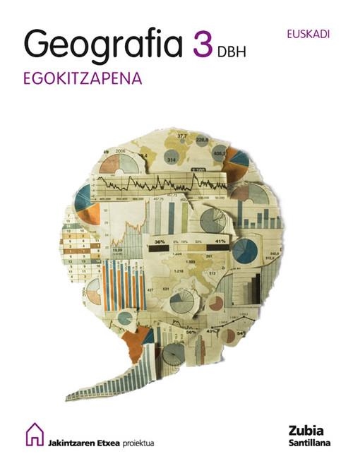 GEOGRAFIA 3 DBH EGOKITZAPENA JAKINTZAREN ETXEA | 9788498942903
