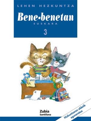 EUSKARA BENE BENETAN 3 LEHEN IKASLIBURUA | 9788481470857 | VARIOS AUTORES