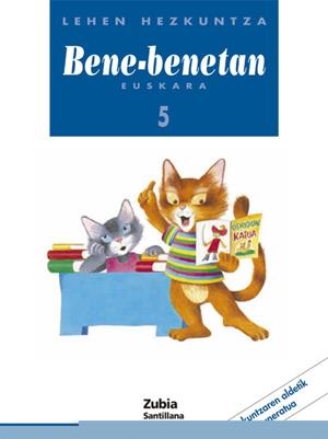 EUSKARA BENE-BENETAN 5 LEHEN HEZKUNTZA IKASLIBURUA | 9788481471168 | VARIOS AUTORES