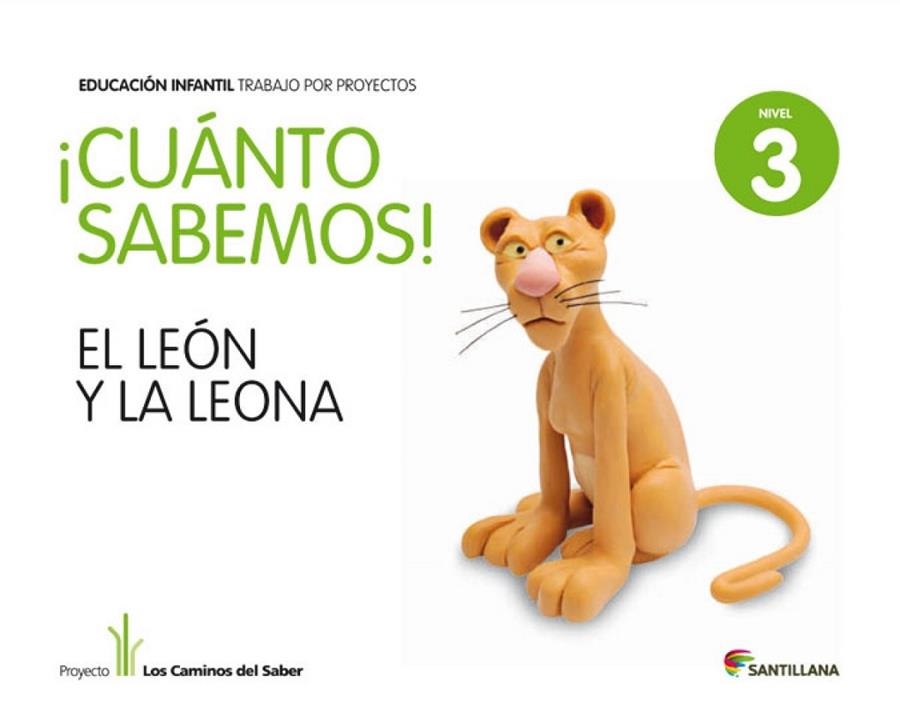 CUANTO SABEMOS NIVEL 3 EL LEON Y LA LEONA | 9788468002309 | Varios autores