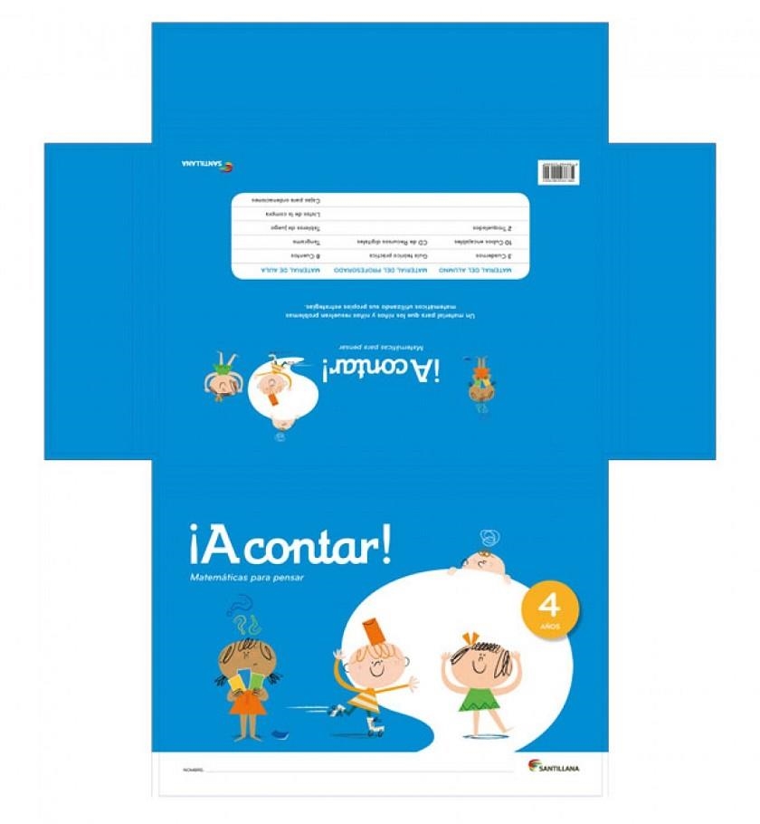 TALLER DE MATEMATICAS 4 AÑOS SANTILLANA | 9788468029399 | Varios autores