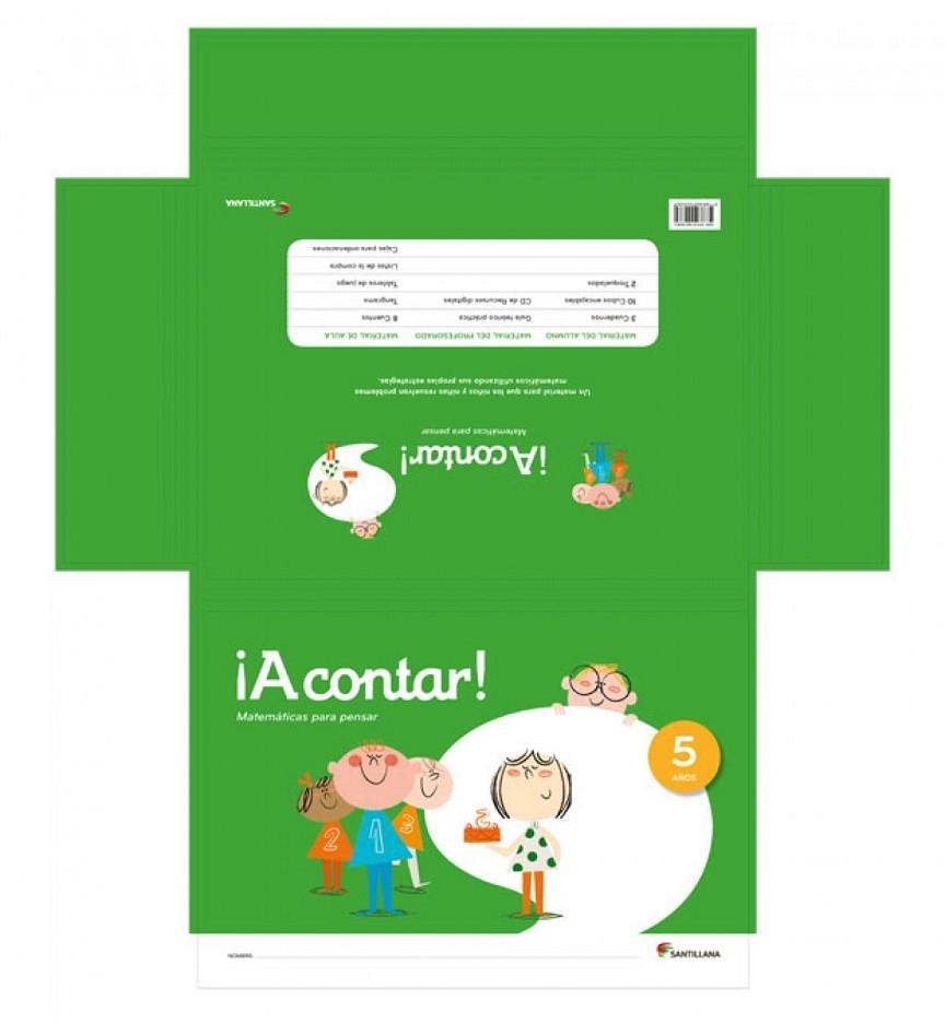 ­A CONTAR ! MATEMATICAS PARA PENSAR 5 AÑOS | 9788468029382 | Varios autores