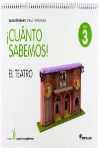 CUANTO SABEMOS NIVEL 3 EL TEATRO | 9788468015149 | Varios autores