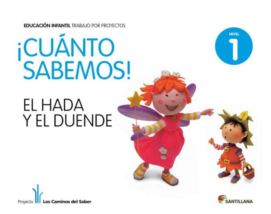 CUANTO SABEMOS NIVEL 1 EL HADA Y EL DUENDE | 9788468002149 | Varios autores