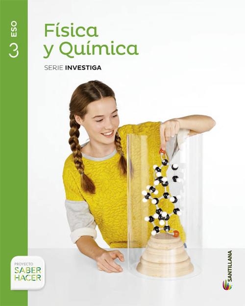 FISICA Y QUIMICA 3 SECUNDARIA CAST SABER HACER | 9788468017426 | VIDAL FERNANDEZ, Mª CARMEN