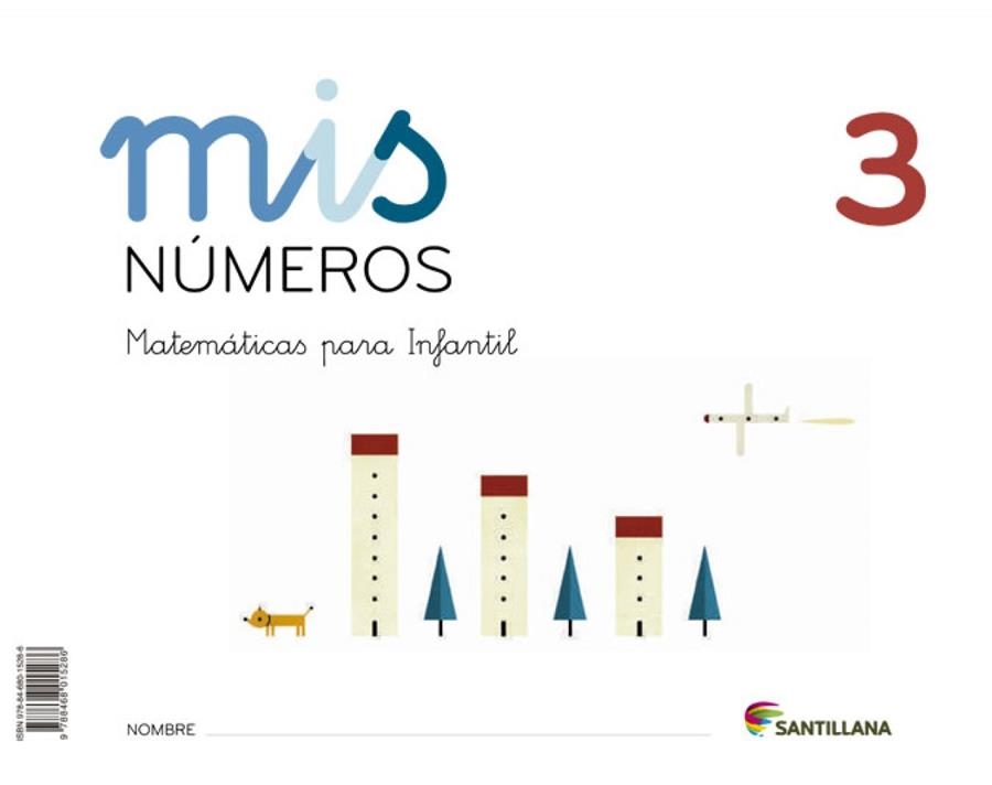 MIS NUMEROS 3 | 9788468015286 | Varios autores