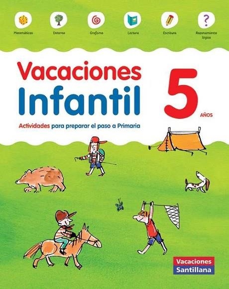 VACACIONES 3 INFANTIL SANTILLANA ED15 | 9788468087146 | Varios autores