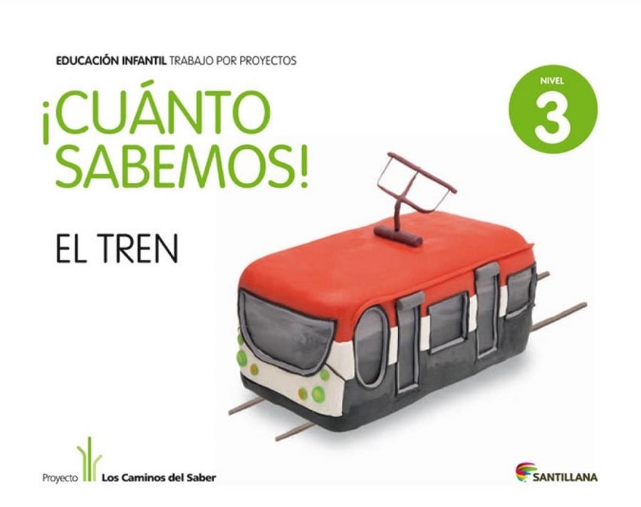 CUANTO SABEMOS NIVEL 3 EL TREN | 9788468002286 | Varios autores