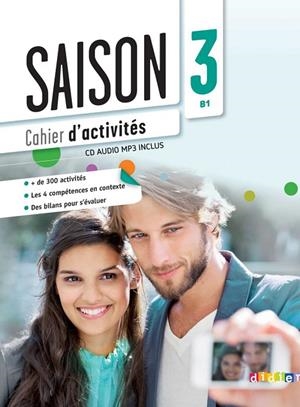 SAISON 3 EJERCICIOS+CD AUDIO | 9782278081097