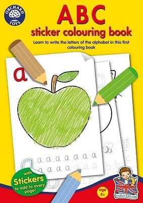 ABC STICKER COLOURING BOOK | 5011863501226 | VARIS AUTORS