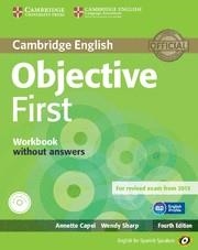 FC OBJECTIVE FIRST 2015 WB NO KEY+AUDIO CD | 9788483236789 | ANNETTE CAPEL/WENDY SHARP