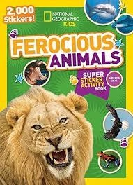 FEROCIOUS ANIMALS STICKER | 9781426321092 | NATIONAL GEOGRAPHIC KIDS