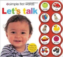 SIMPLE FIRST WORDS: LET'S TALK+SOUNDS | 9780312514211 | PRIDDY BOOKS