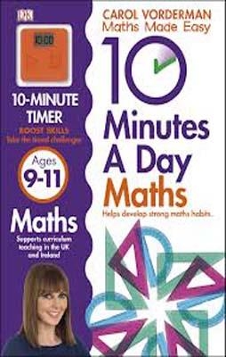 10 MINUTES A DAY MATHS AGES 9-11 | 9781409365433 | CAROL VORDERMAN