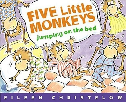 FIVE LITTLE MONKEYS JUMPING ON THE BED (BIG BOOK) | 9780618836826 | EILEEN CHRISTELOW