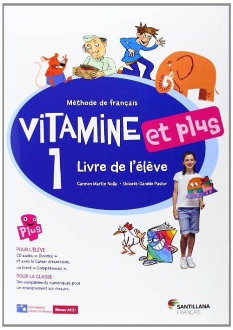 VITAMINE ET PLUS 1 ELEVE+CD+ CD DICT | 9788492729821 | VARIOS AUTORES