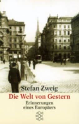 DIE WELT VON GESTERN | 9783596211524 | STEFAN ZWEIG