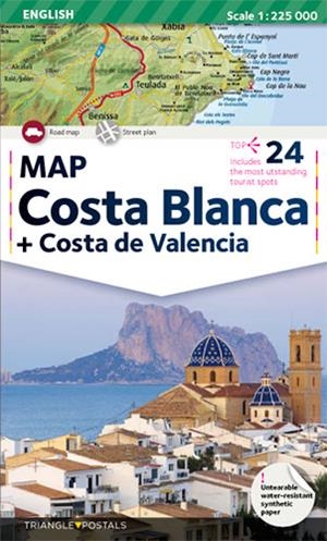COSTA BLANCA MAPA(ENGLISH) | 9788484781332 | Varios autores
