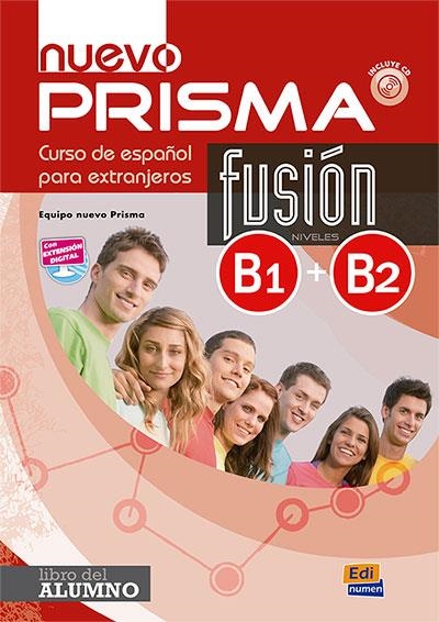 NUEVO PRISMA FUSION B1 B2 LIBRO DEL ALUMNO | 9788498489033 | A.A. V.V.