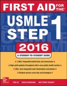 USMLE STEP 1: FIRST AID FOR | 9781259587375