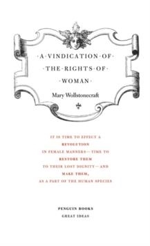 VINDICATION OF THE RIGHTS OF WOMEN | 9780141018911 | MARY WOLLSTONECRAFT