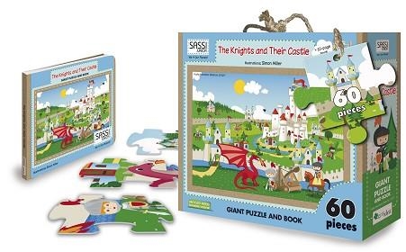 THE KNIGHTS AND THEIR CASTLE (GIANT PUZZLE AND BOOK) | 9788868600488 | SIMON MILLER