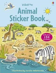 FIRST STICKER BOOK ANIMALS | 9780746098974 | JESSICA GREENWELL
