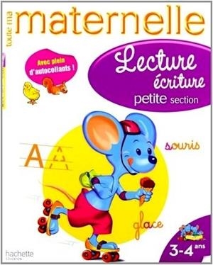 LECTURE-ECRITURE PETITE SECTION - 3/4 ANS | 9782011600691