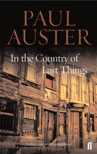 IN THE COUNTRY OF LAST THINGS | 9780571227303 | PAUL AUSTER