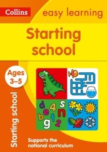 STARTING SCHOOL AGES 3-5 | 9780008151591 | COLLINS EASY LEARNING